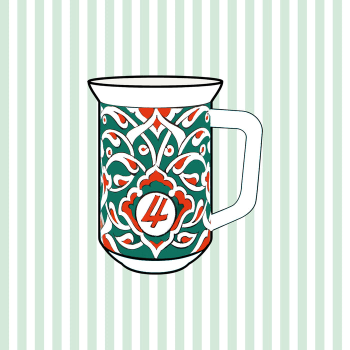 april x Iznik Mavi Cini – Mug